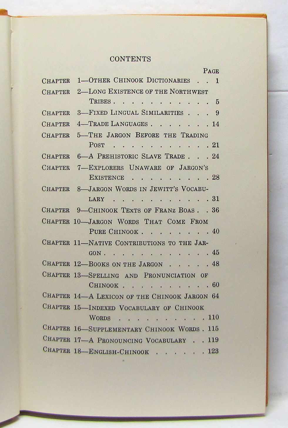 Thumbnail: CHINOOK A HISTORY AND DICTIONARY EDWARD HARPER THOMAS 1935