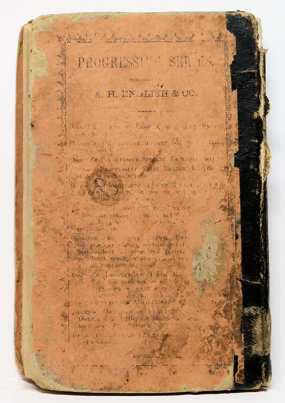 Thumbnail: THE PUBLIC SCHOOL ARITHMETIC by Philotus Dean 1859