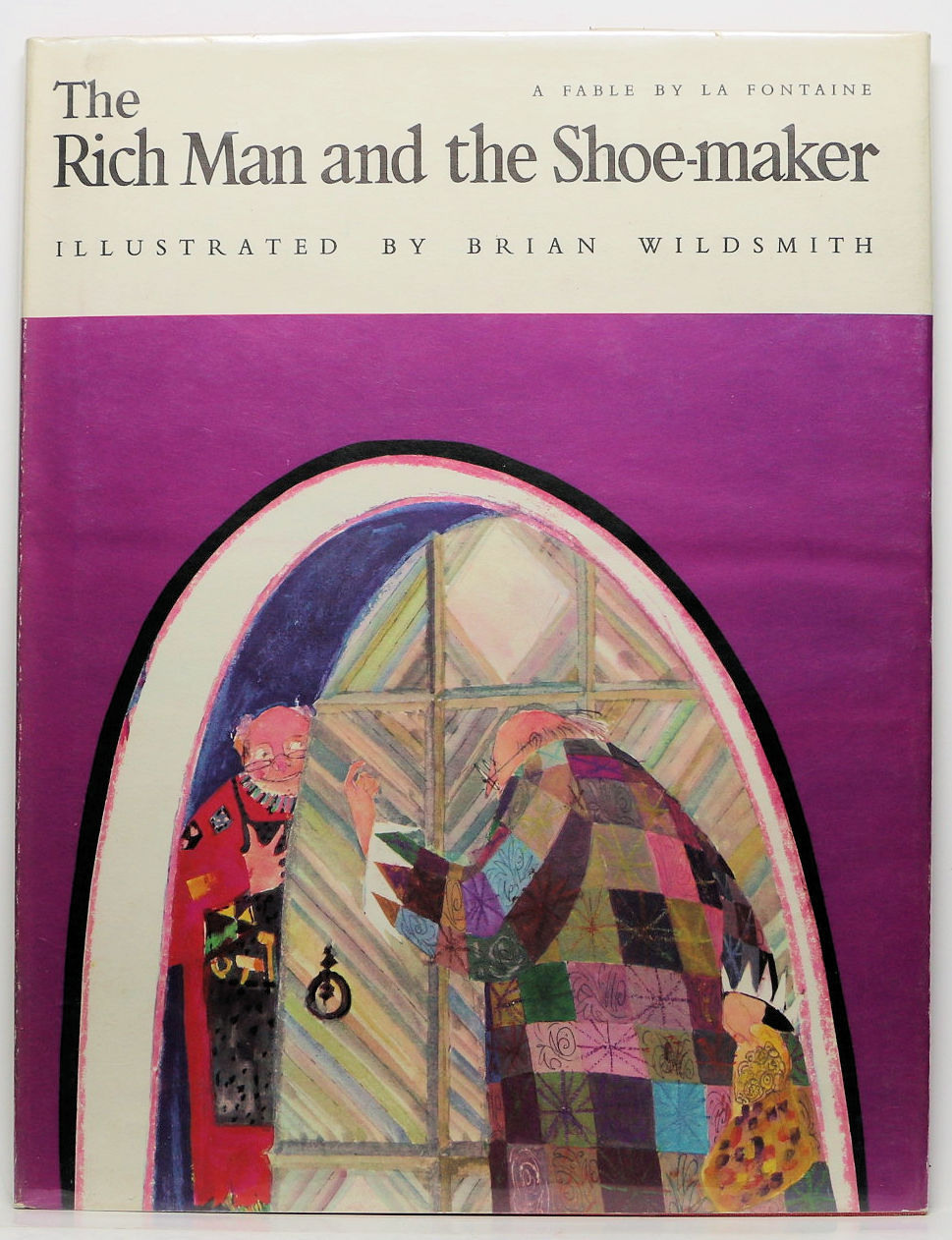 The Rich Man and the Shoe-maker (A Fable) by La Fontaine (w/Jacket!) 1966