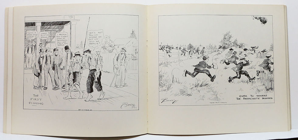 Thumbnail: The Selected Drawings of CLARE BRIGGS (Memorial Edition) 1930 comic strip artist