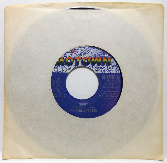 MICHAEL JACKSON - Ben / You Can Cry On My Shoulder 1972