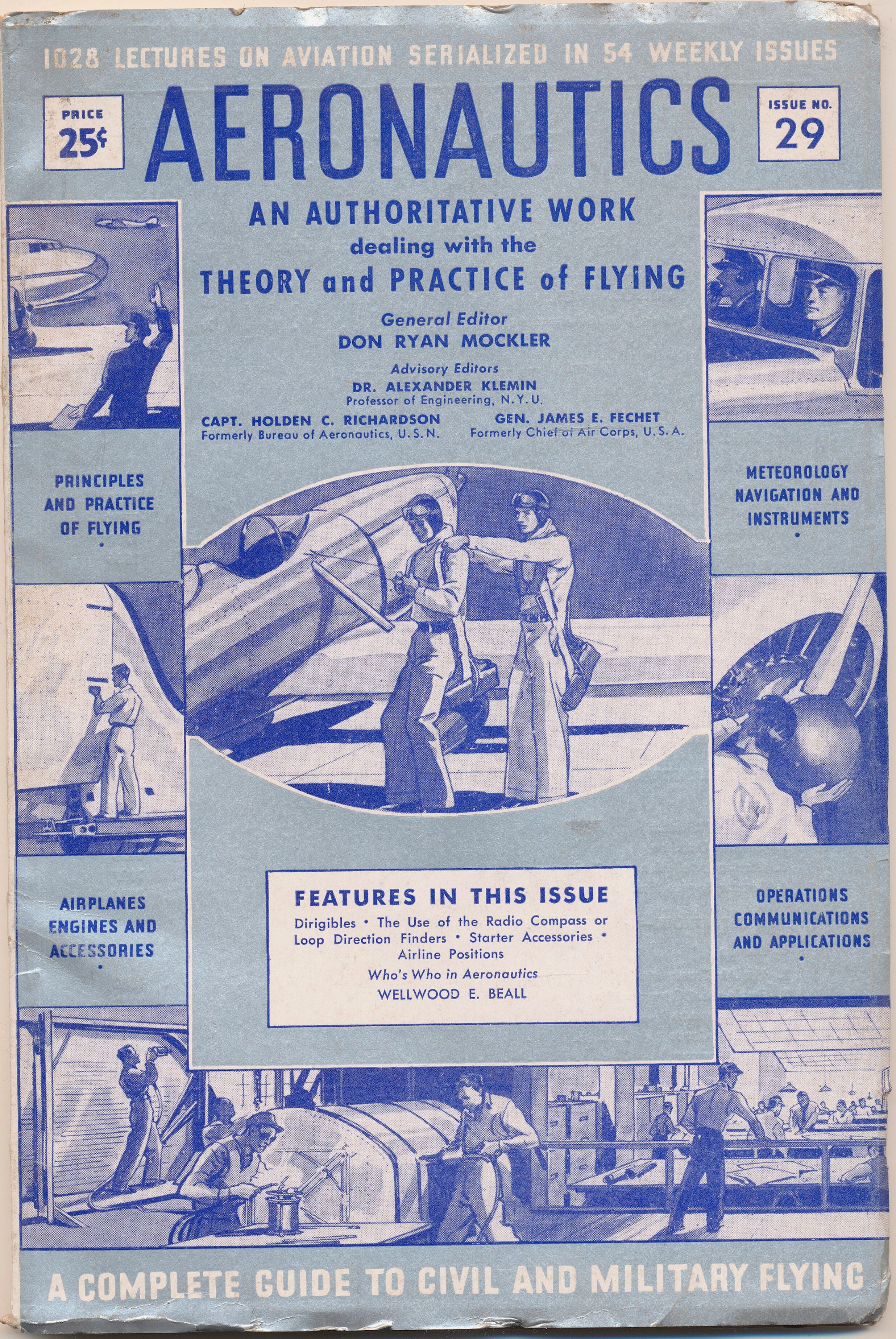 AERONAUTICS Theory & Practice of Flying (Issue #29) 1941