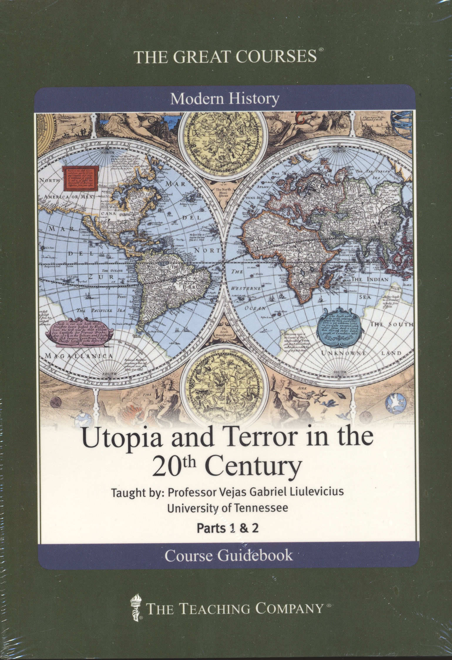 Utopia and Terror in the 20th Century THE GREAT COURSES (2 DVDs w/Guidebook)