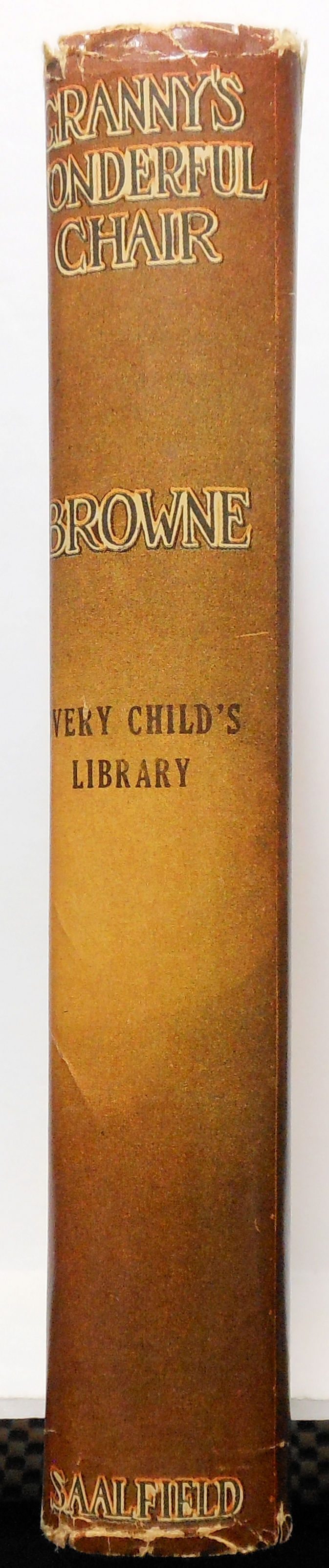 Thumbnail: Granny's Wonderful Chair by FRANCES BROWNE 1928 (w/Jacket!)