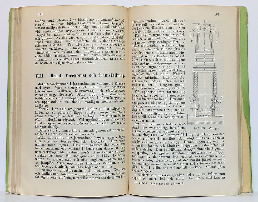Thumbnail: Naturen Larobok Folkskolan 1925 (Swedish) Nature book primary school No. 2