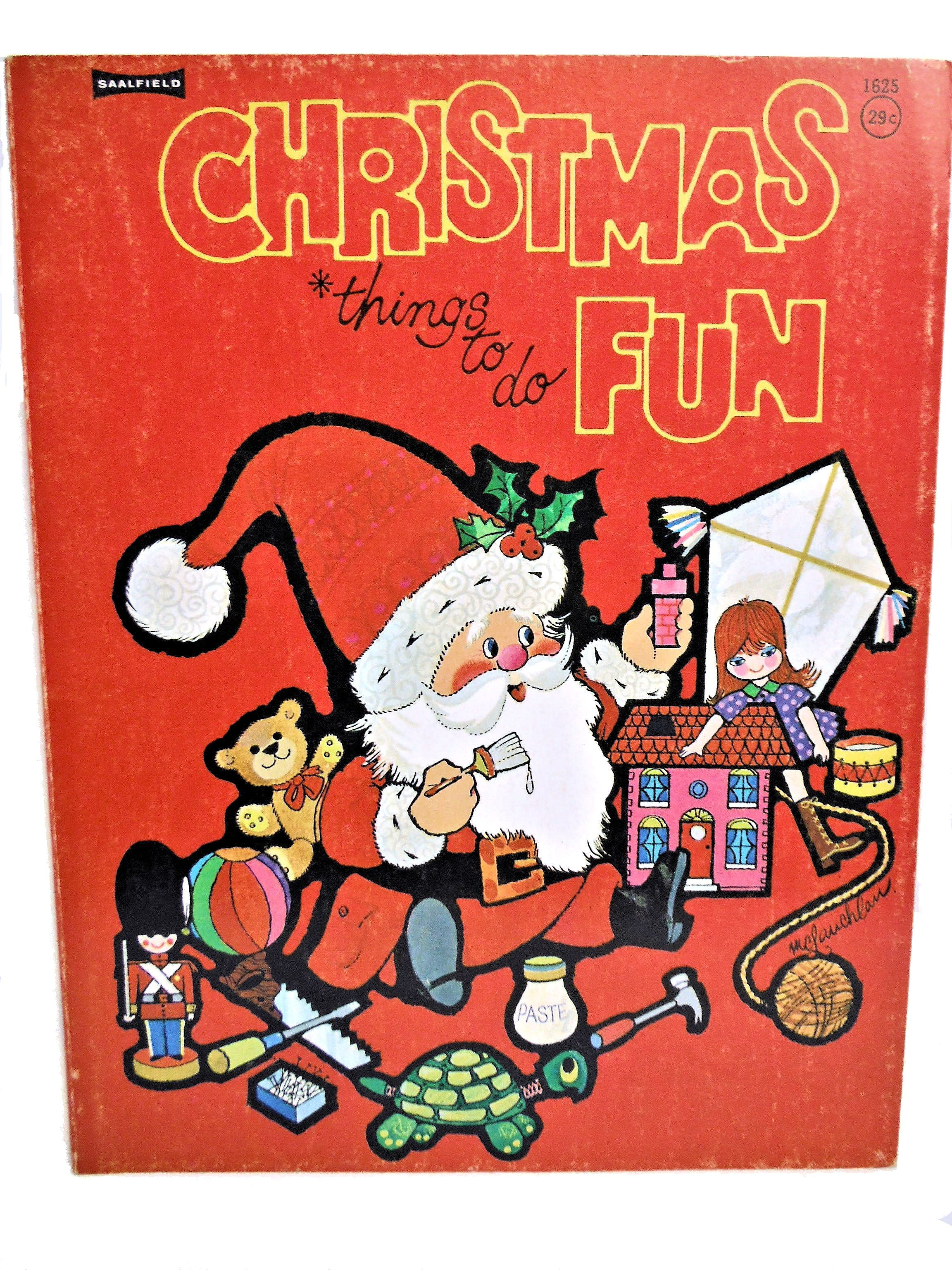CHRISTMAS FUN things to do (ca. 1960)