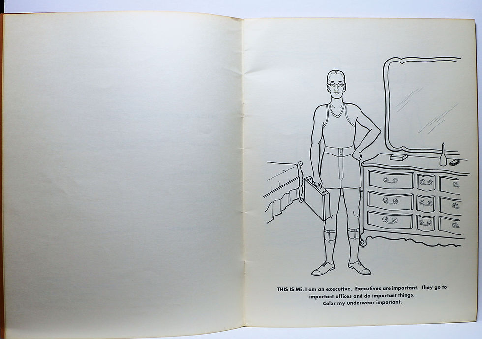 Thumbnail: THE EXECUTIVE (Adult) COLORING BOOK by Marcie Hans, Dennis Altman, Martin Cohen