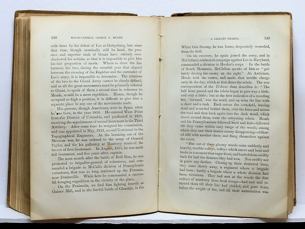 Thumbnail: GRANT AND SHERMAN; THEIR CAMPAIGNS AND GENERALS by HON. J. T. HEADLEY 1865