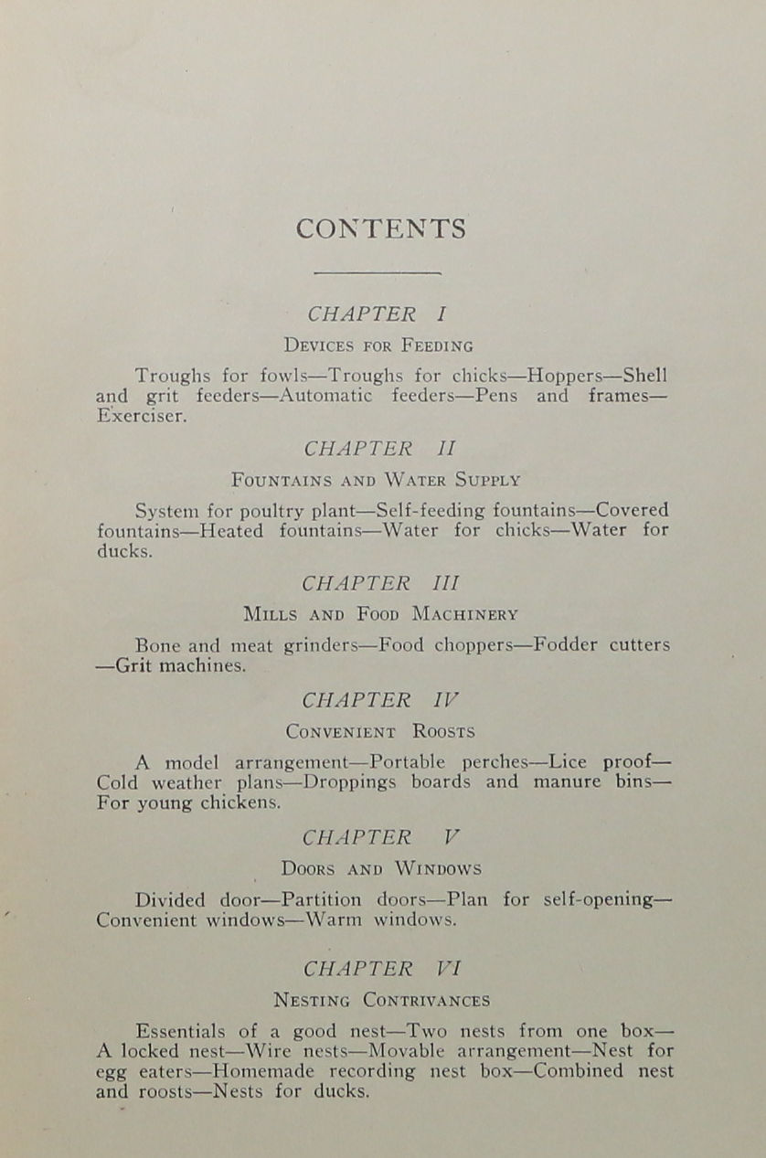 Thumbnail: POULTRY Appliances & Handicraft by George B. Fiske 1906