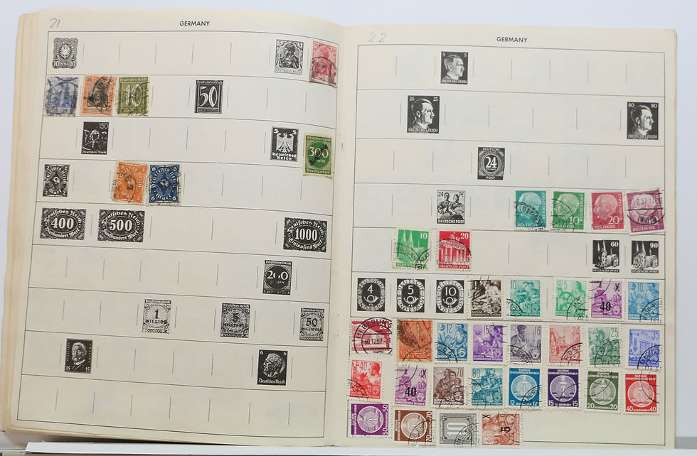 Thumbnail: the ADVENTURER STAMP ALBUM Stamps