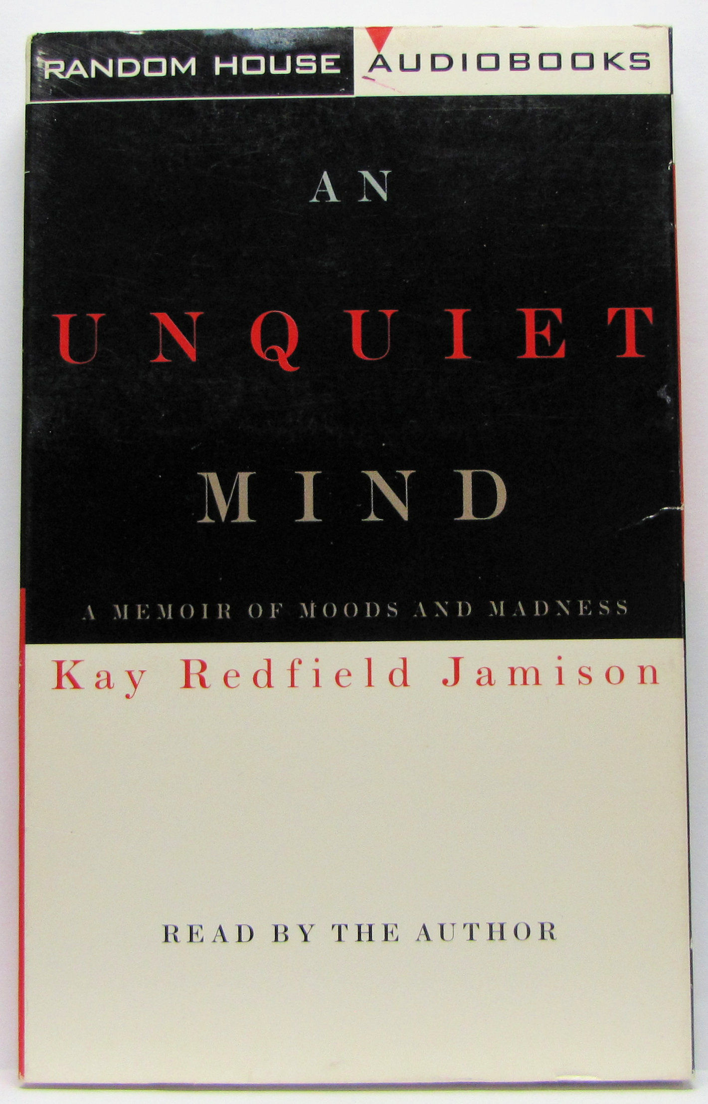 An Unquiet Mind by Kay Redfield Jamison Audio Book Cassette