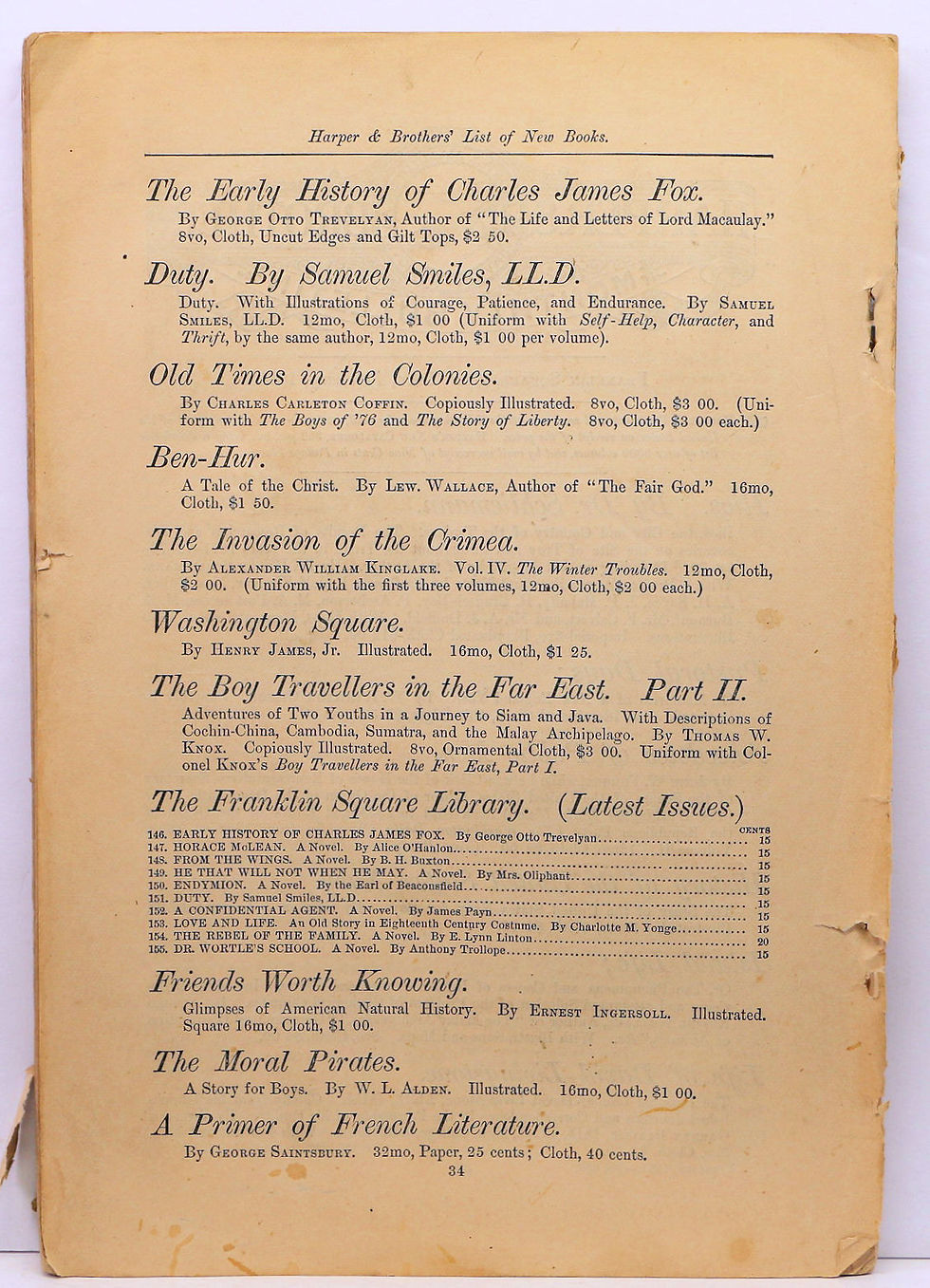 Thumbnail: HARPER'S New Monthly Magazine. (Feb., 1881)