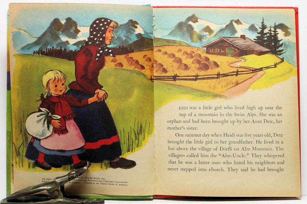Thumbnail: HEIDI CHILD OF THE MOUNTAINS Adapted and Abridged JOHANNA SPYRI