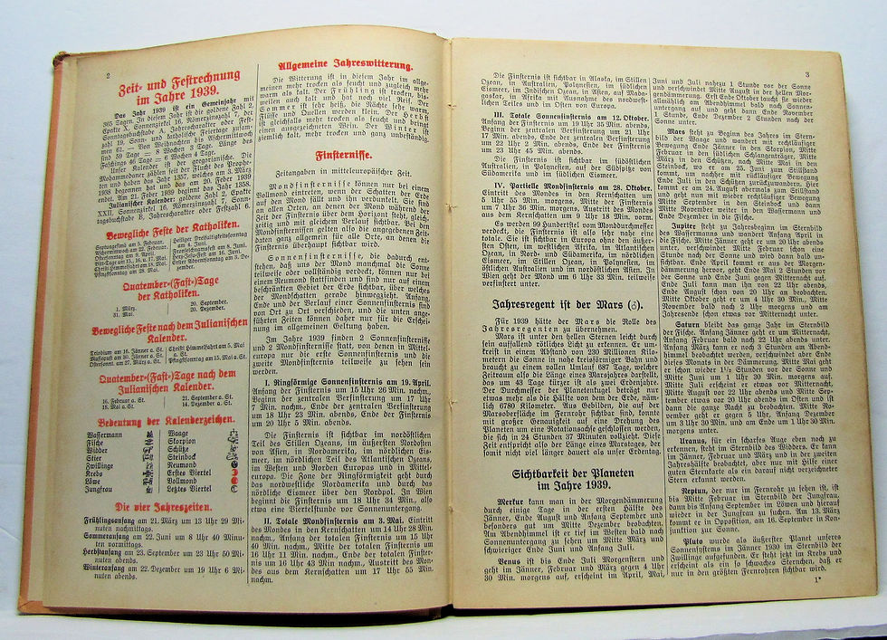 Thumbnail: Ostmark Jahrweiser 1939 (WW2 Germany)