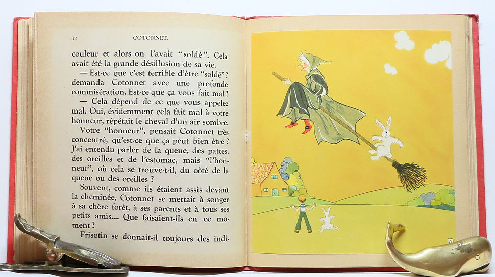 Thumbnail: AVENTURES DE COTONNET TEXTE ET DESSINS PAR ADRIENNE SEGUR 1930