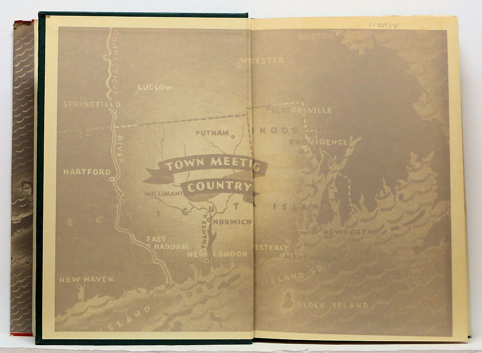 Thumbnail: TOWN MEETING COUNTRY (AMERICAN FOLKWAYS) by CLARENCE M. WEBSTER