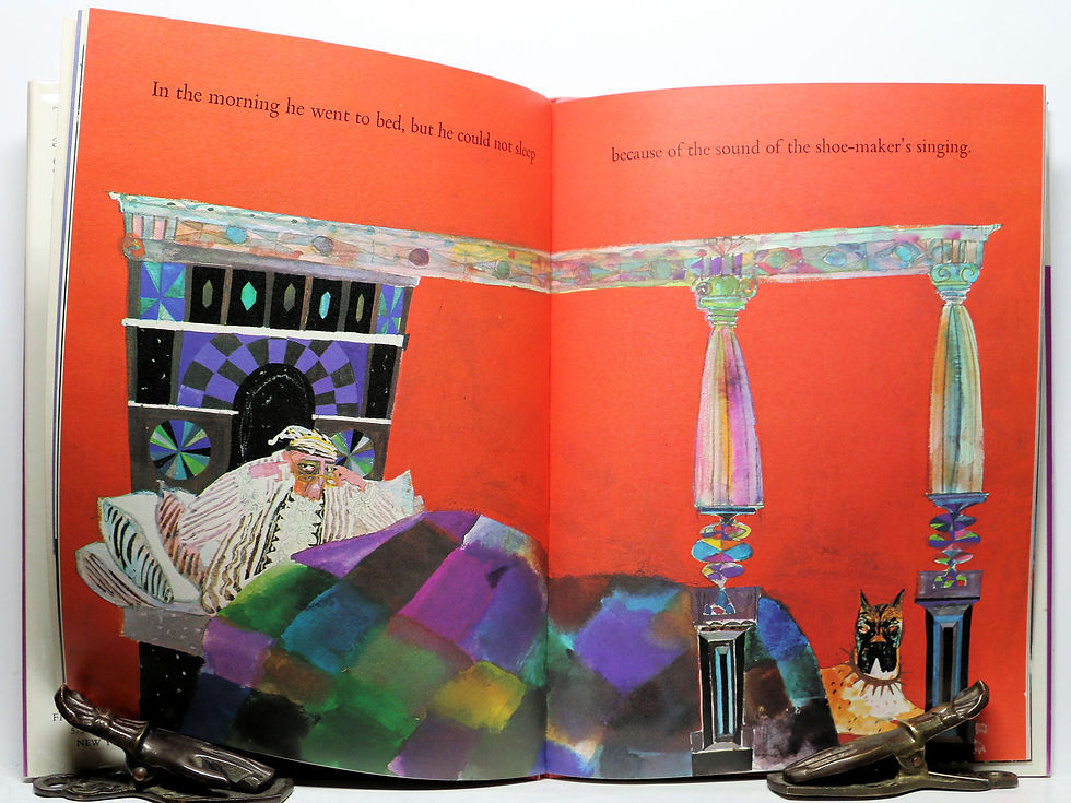 Thumbnail: The Rich Man and the Shoe-maker (A Fable) by La Fontaine (w/Jacket!) 1966