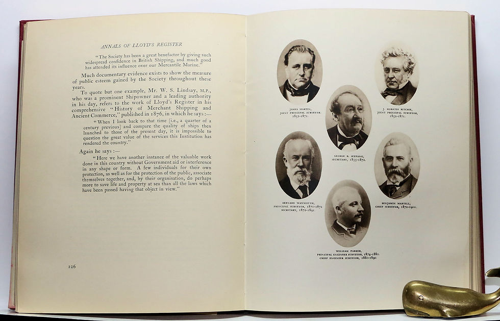 Thumbnail: Annals of LLOYD'S REGISTER (Centenary Edition) 1934