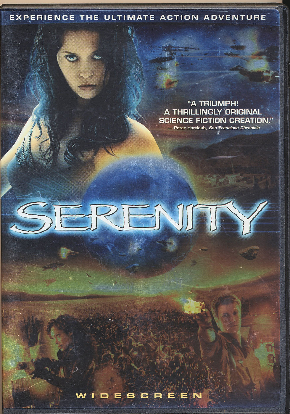 SERENITY A Joss Whedon Film starring NATHAN FILLION (DVD)