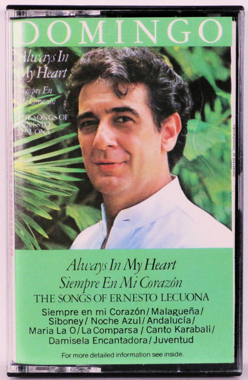 DOMINGO - Always in My Heart (Cassette) Latin