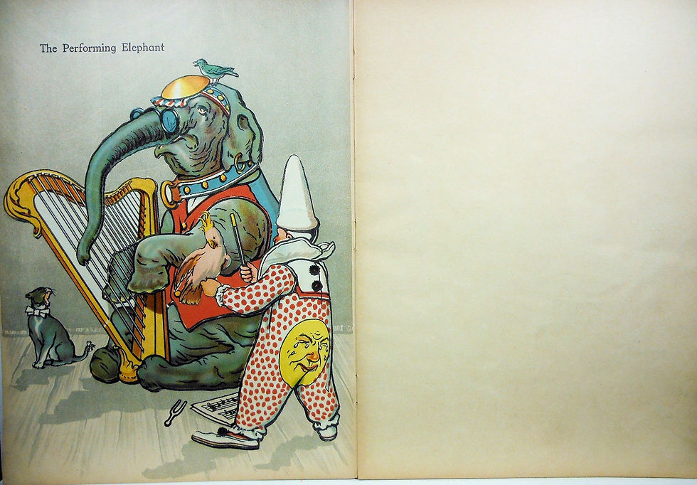 Thumbnail: The Put-Together Picture Book at the Circus (ca. 1920)