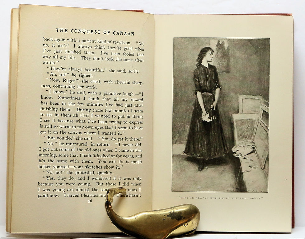 Thumbnail: THE CONQUEST OF CANAAN A Novel by BOOTH TARKINGTON