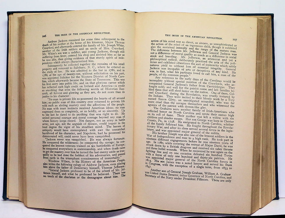 Thumbnail: THE IRISH IN THE AMERICAN REVOLUTION JAMES HALTIGAN 1908
