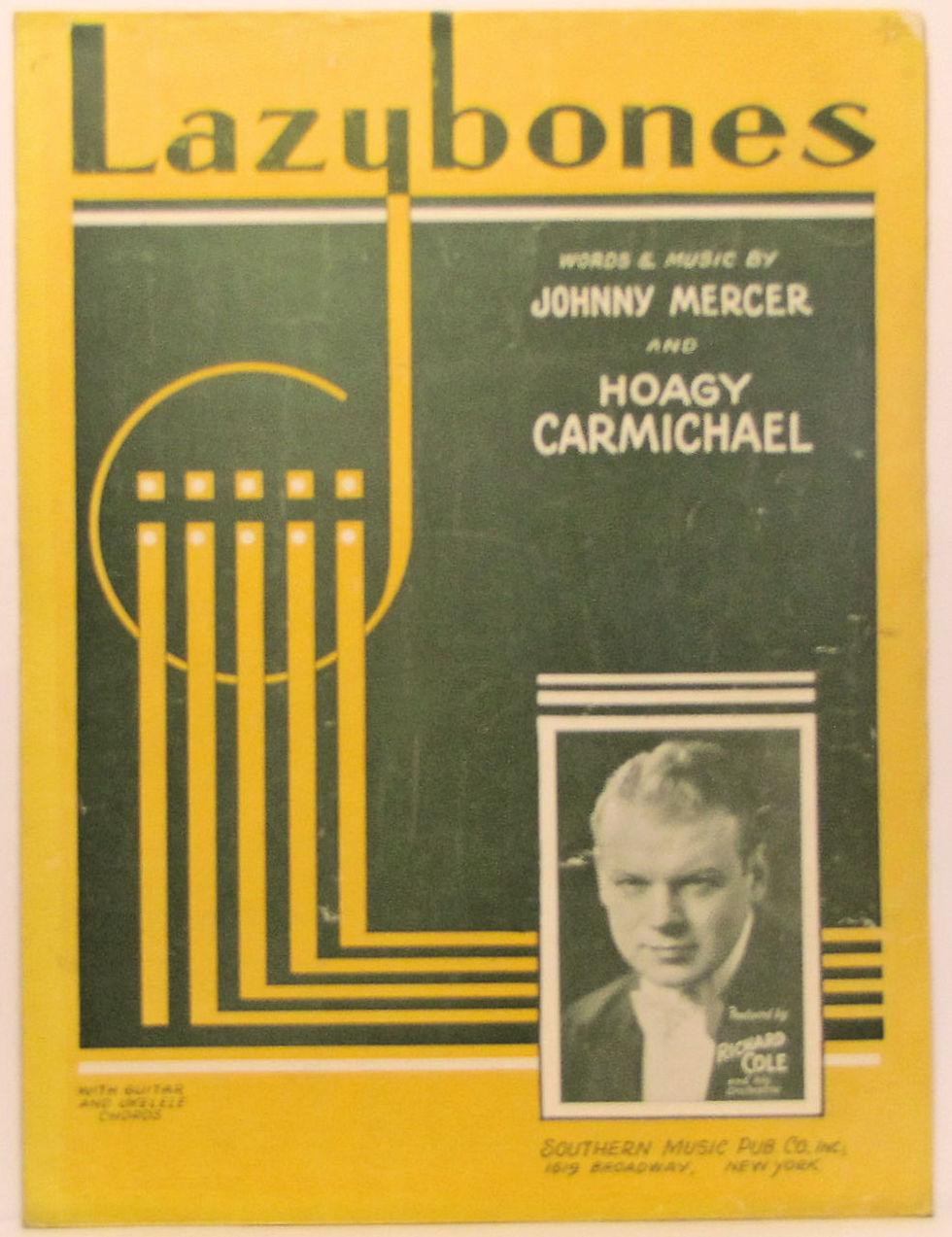 LAZYBONES by Johnny Mercer & Hoagy Carmichael 1933