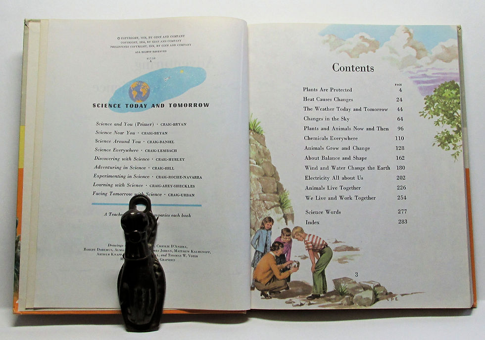 Thumbnail: Adventuring in SCIENCE (Children's School Book) 1958
