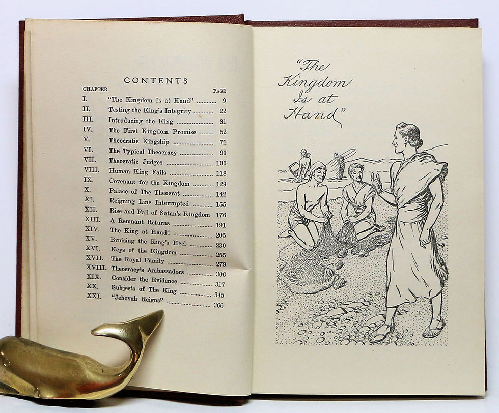 Thumbnail: The KINGDOM IS AT HAND WATCHTOWER BIBLE AND TRACT SOCIETY 1944