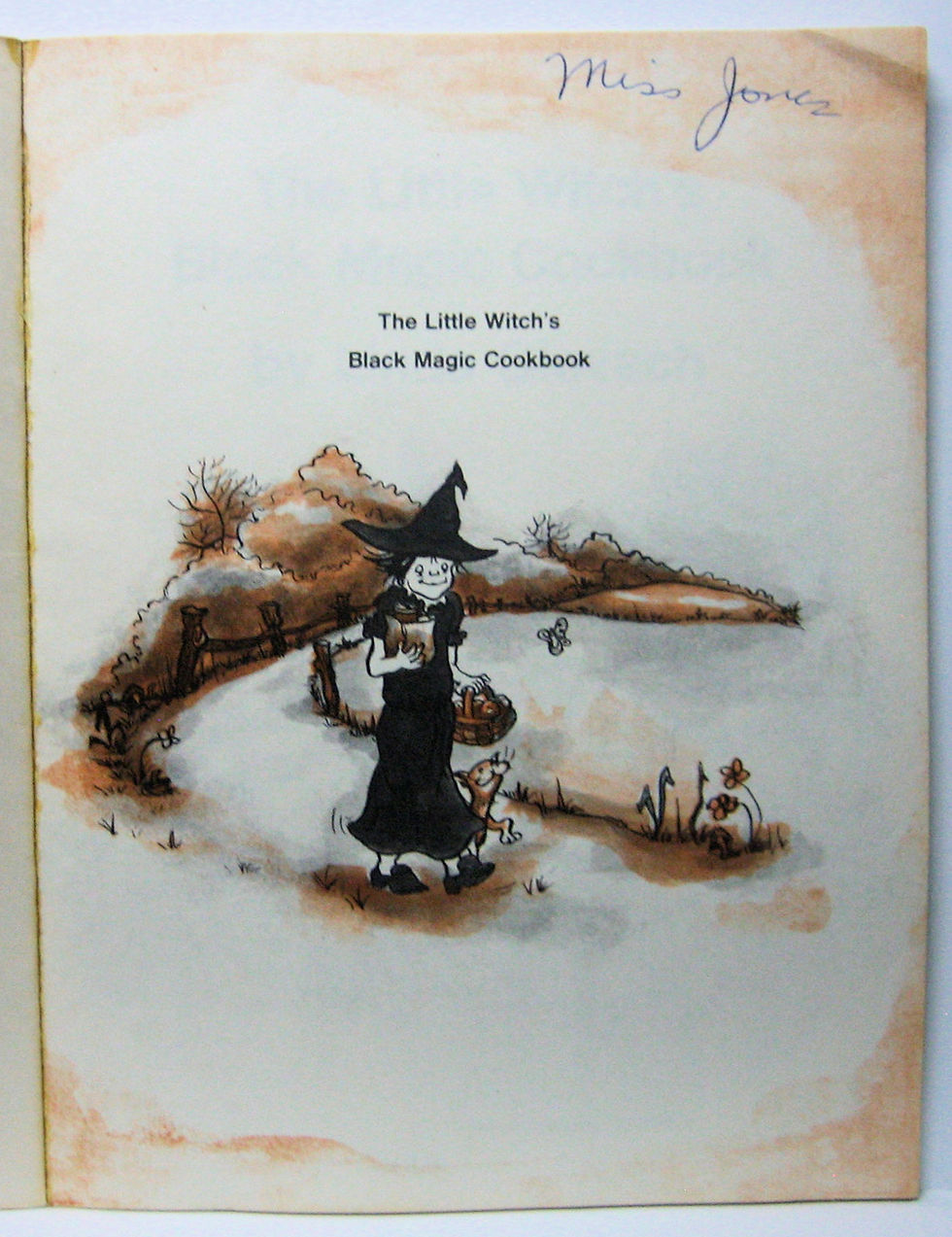 Thumbnail: The Little Witch's Black Magic Cookbook by Linda Glovach 1972