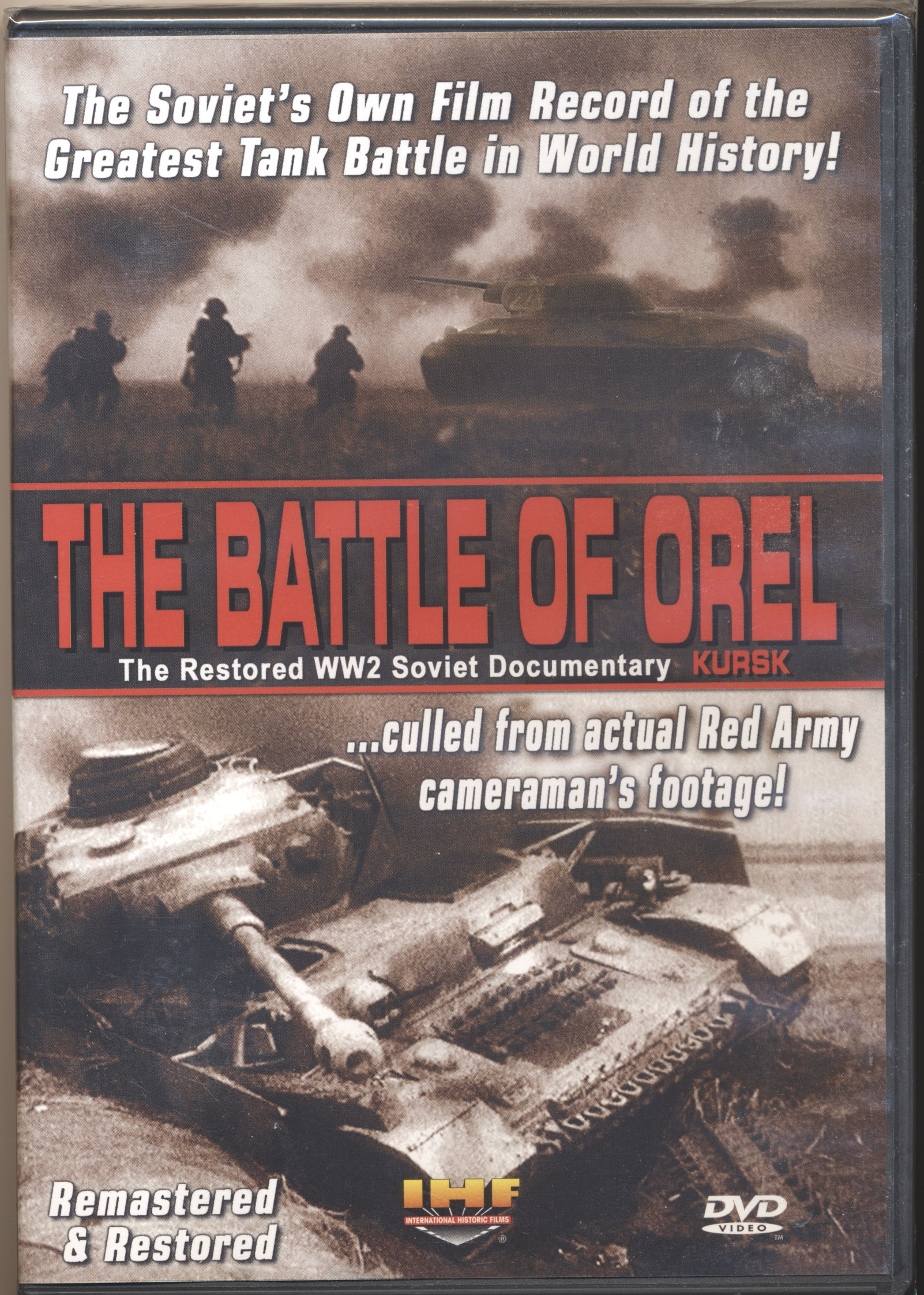 THE BATTLE OF OREL (WW2) History Documentary Soviet (New DVD) 1943