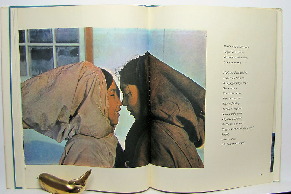 Thumbnail: BEYOND THE HIGH HILLS A BOOK OF ESKIMO POEMS