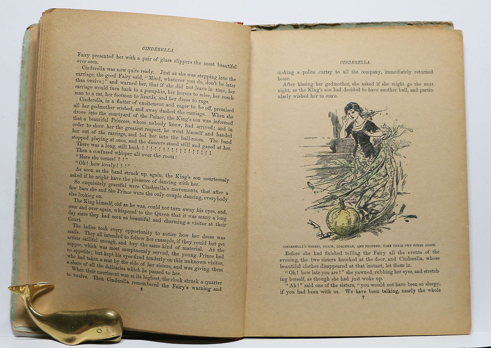 Thumbnail: CINDERELLA OR The Little Glass Slipper AND OTHER STORIES 1912