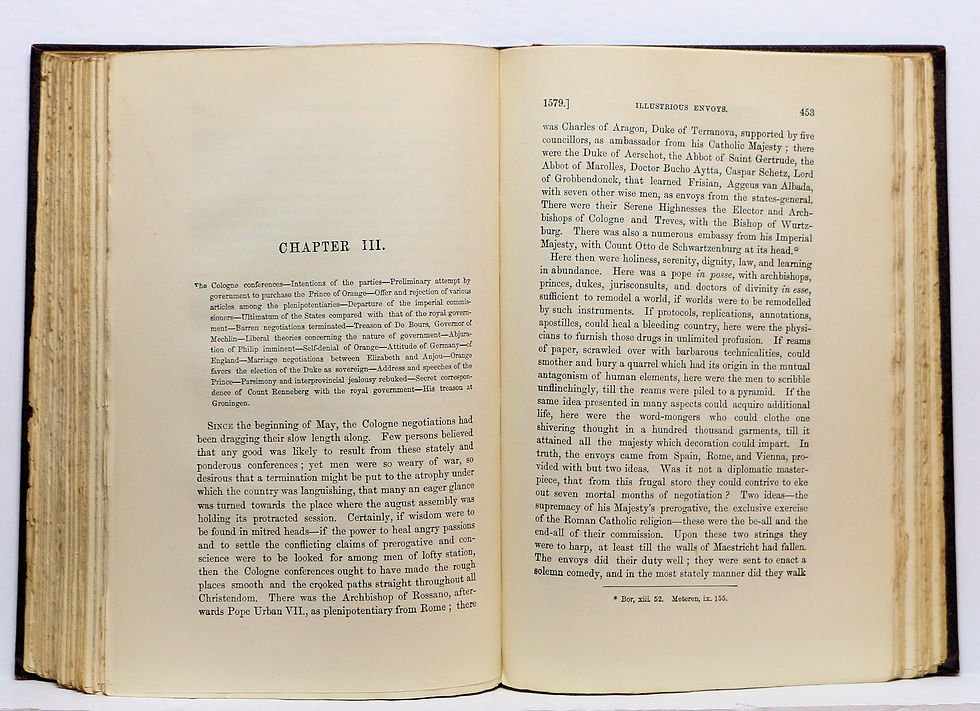 Thumbnail: THE RISE OF THE DUTCH REPUBLIC A History IN THREE VOLUMES 1883