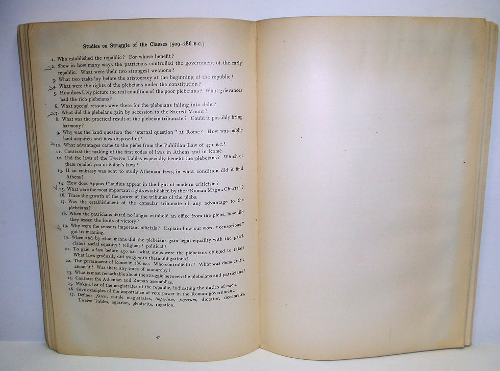 Thumbnail: Outlines & Studies of Myers' Ancient History 1905