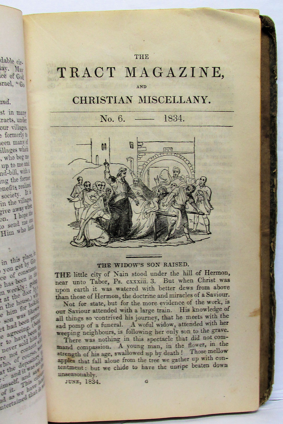Thumbnail: The Tract Magazine, and Christian Miscellany. 1834 Scarce!