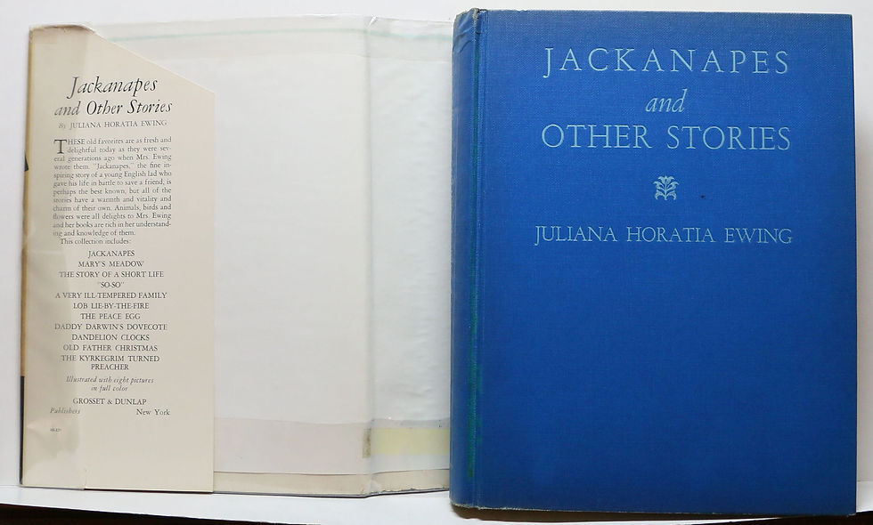 Thumbnail: JACKANAPES and Other Stories by Juliana H. Ewing (w/Jacket!) ca. 1930s