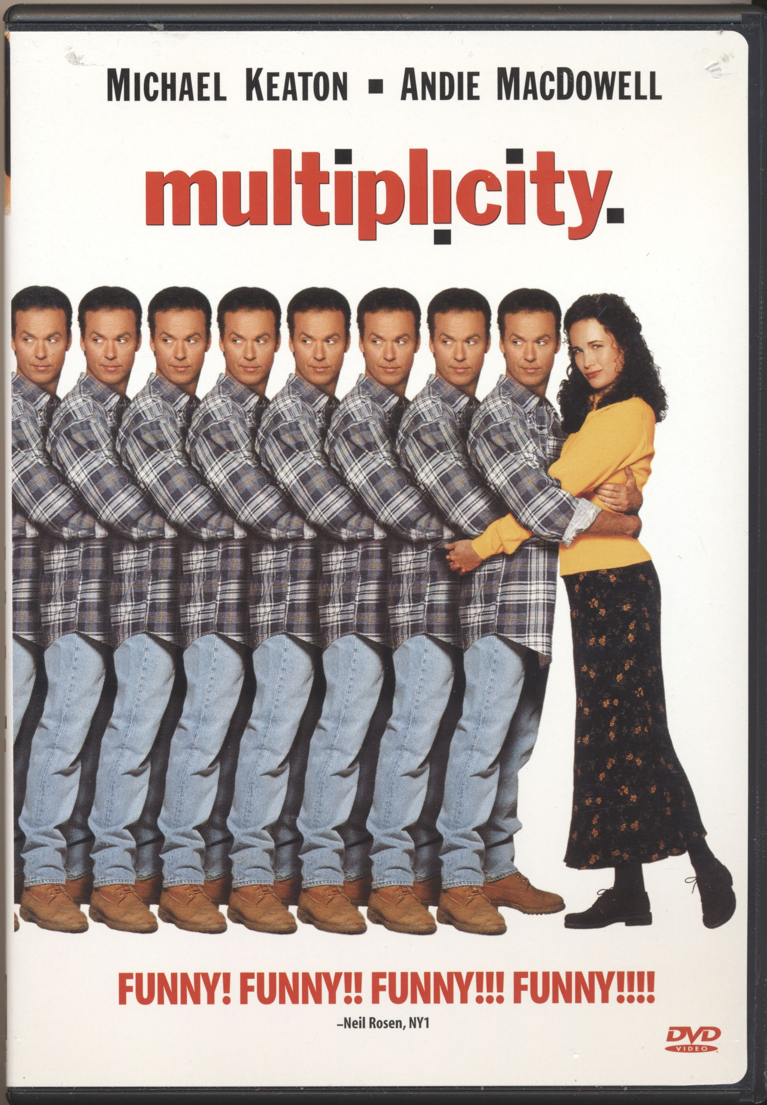 MULTIPLICITY starring Michael Keaton & Andie MacDowell