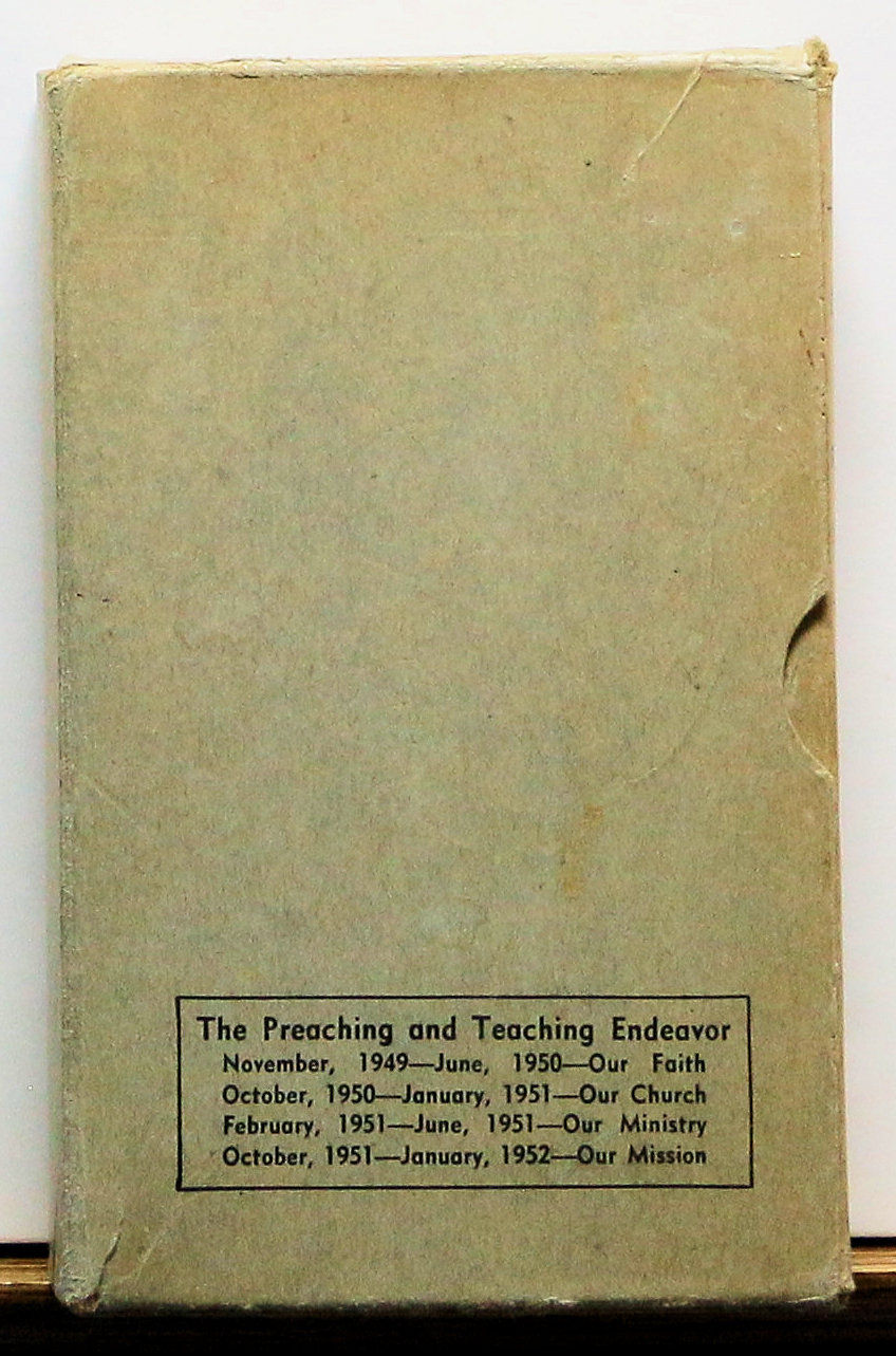 Thumbnail: OUR FAITH The Preaching and Teaching Endeavor 1949-1950 - 8 Booklets in Case