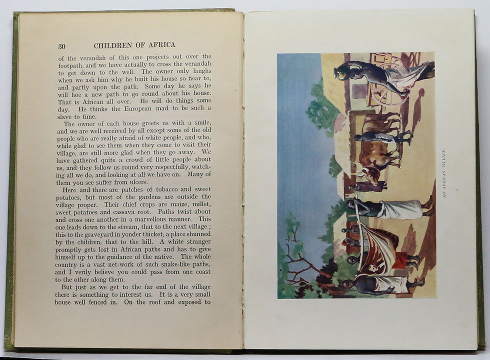 Thumbnail: Children of Africa by James B. Baird (8 color illus.) ca. 1910