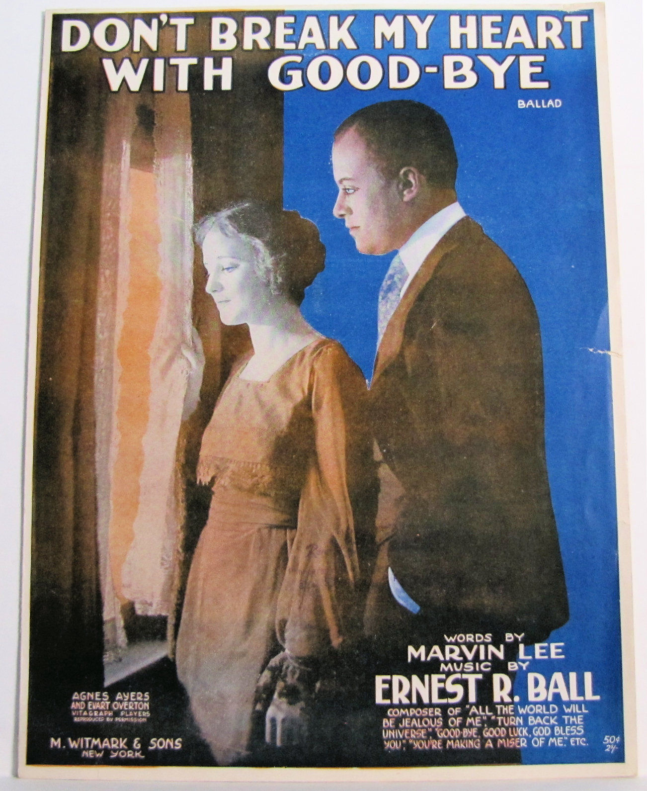 DON'T BREAK MY HEART WITH GOOD-BYE [Ballad] 1919