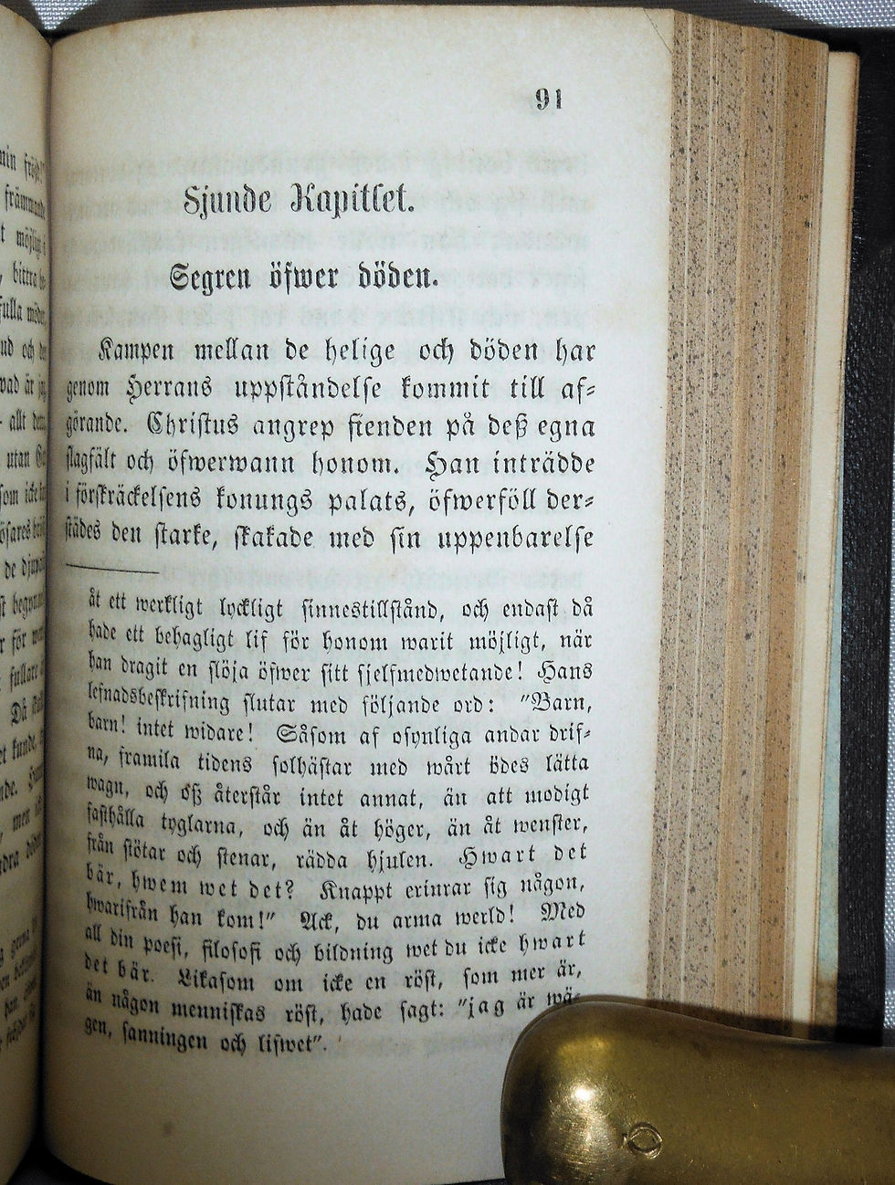 Thumbnail: Tårarnas Afton. Ord till lidande Guds barn 1862 (Swedish)