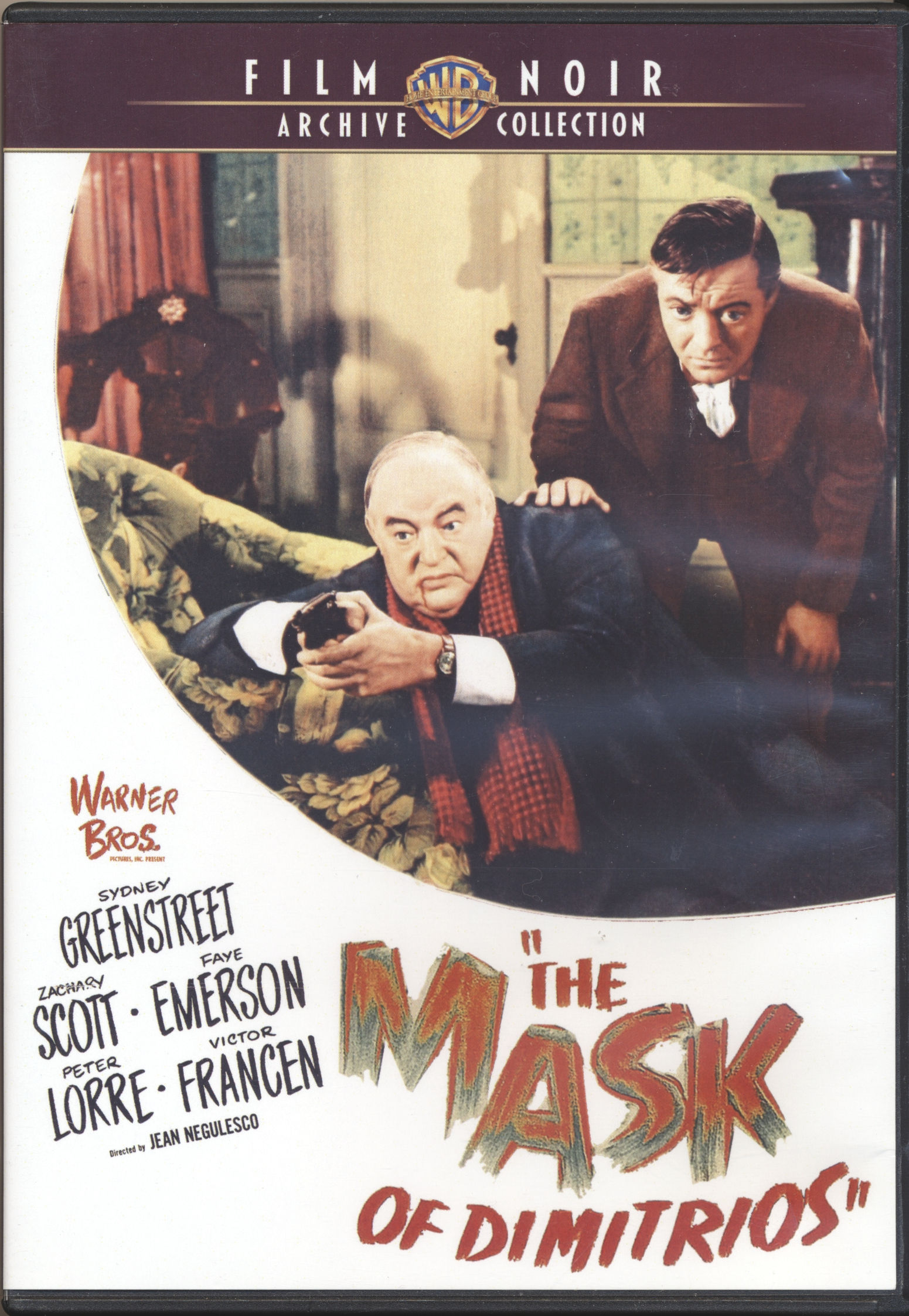 THE MASK OF DIMITRIOS starring Sydney Greenstreet & Peter Lorre