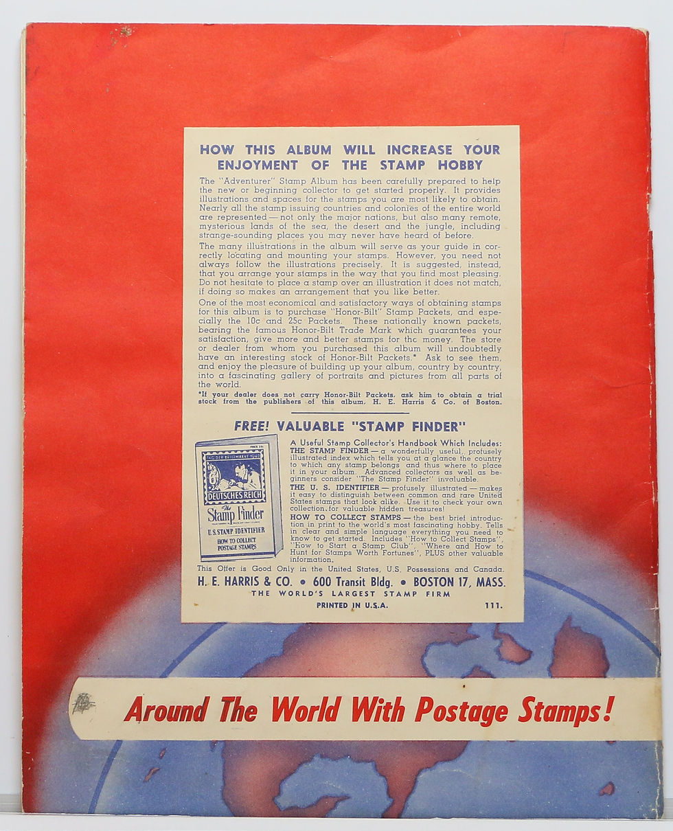 Thumbnail: the ADVENTURER STAMP ALBUM Stamps