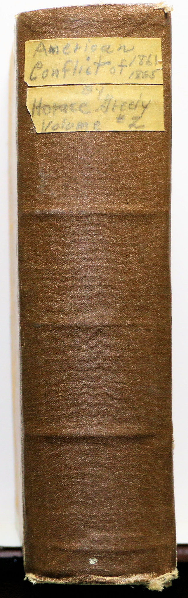 Thumbnail: AMERICAN CONFLICT HISTORY OF THE GREAT REBELLION CIVIL WAR 1867 Vol. 2