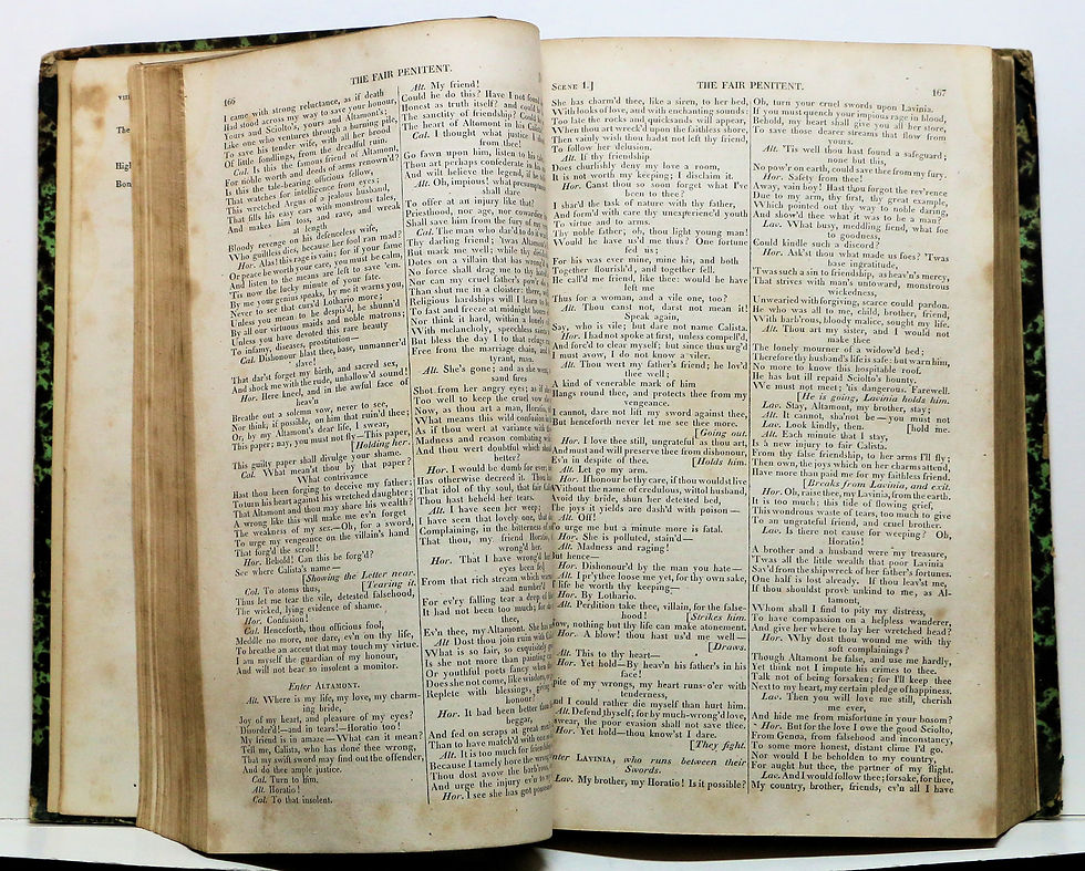 Thumbnail: BRITISH THEATRE: Comprising Tragedies, Comedies, Operas, and Farces 1831
