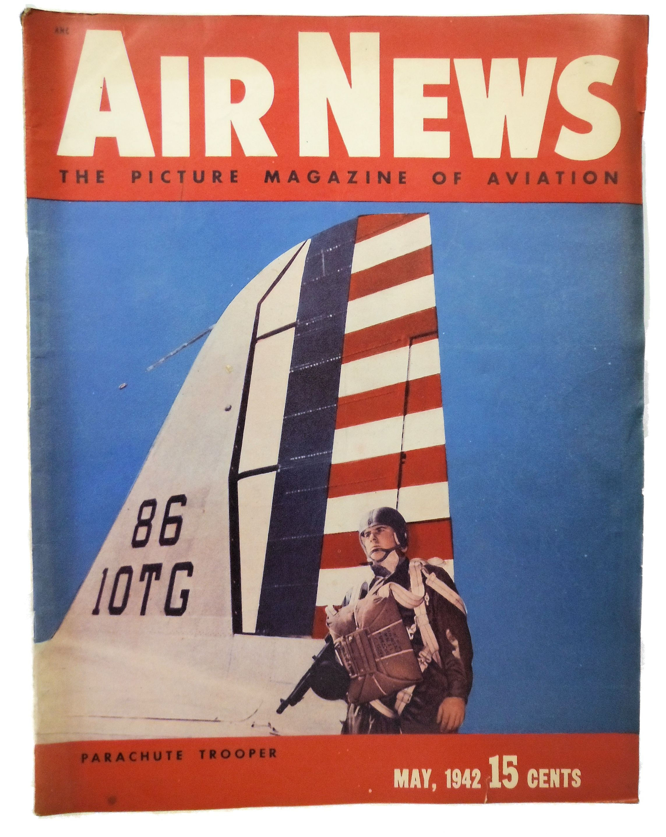AIR NEWS (May 1942) Vol. 2, No. 5 (Parachute Trooper)
