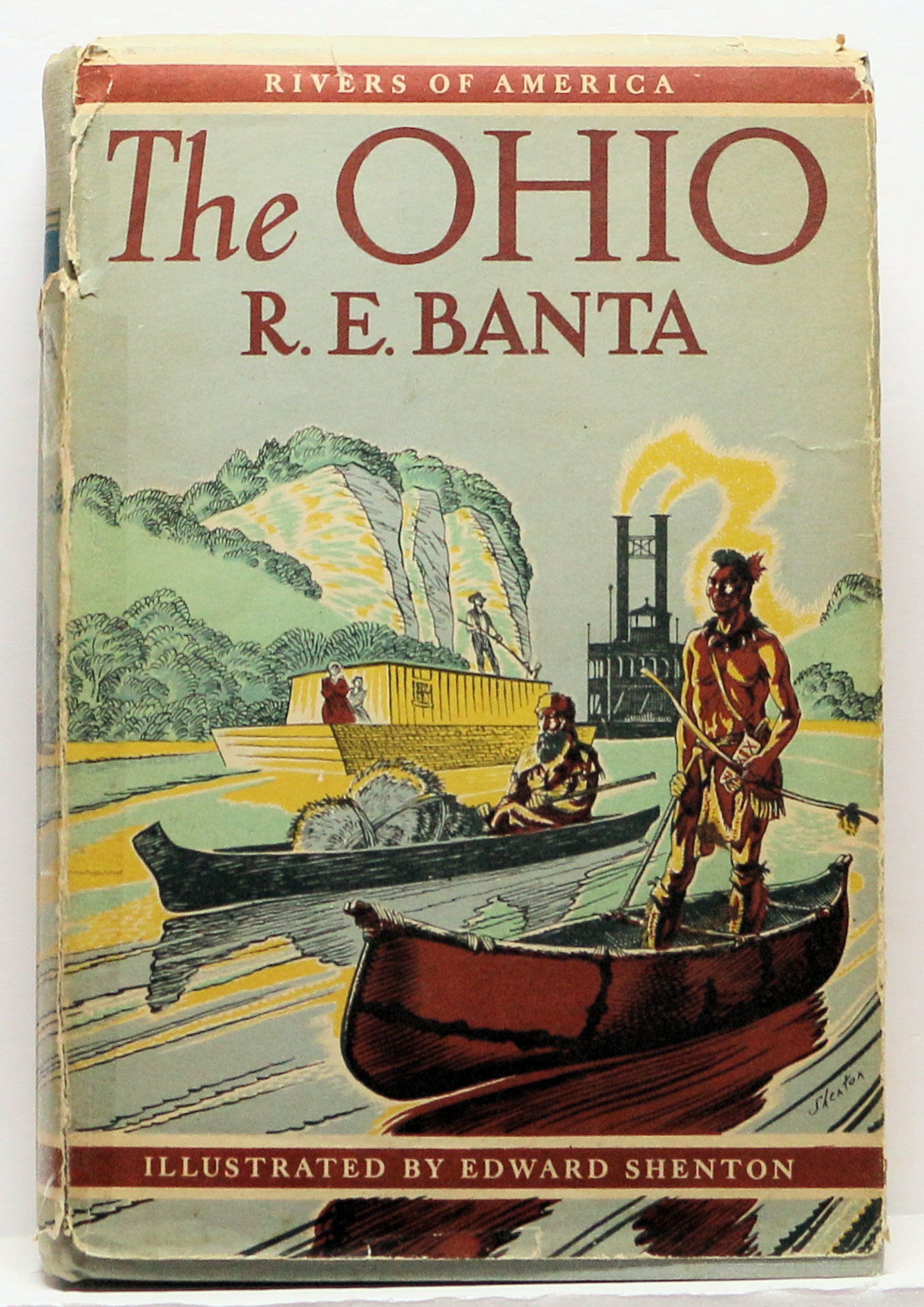 THE OHIO (RIVERS OF AMERICA) by R. E. BANTA