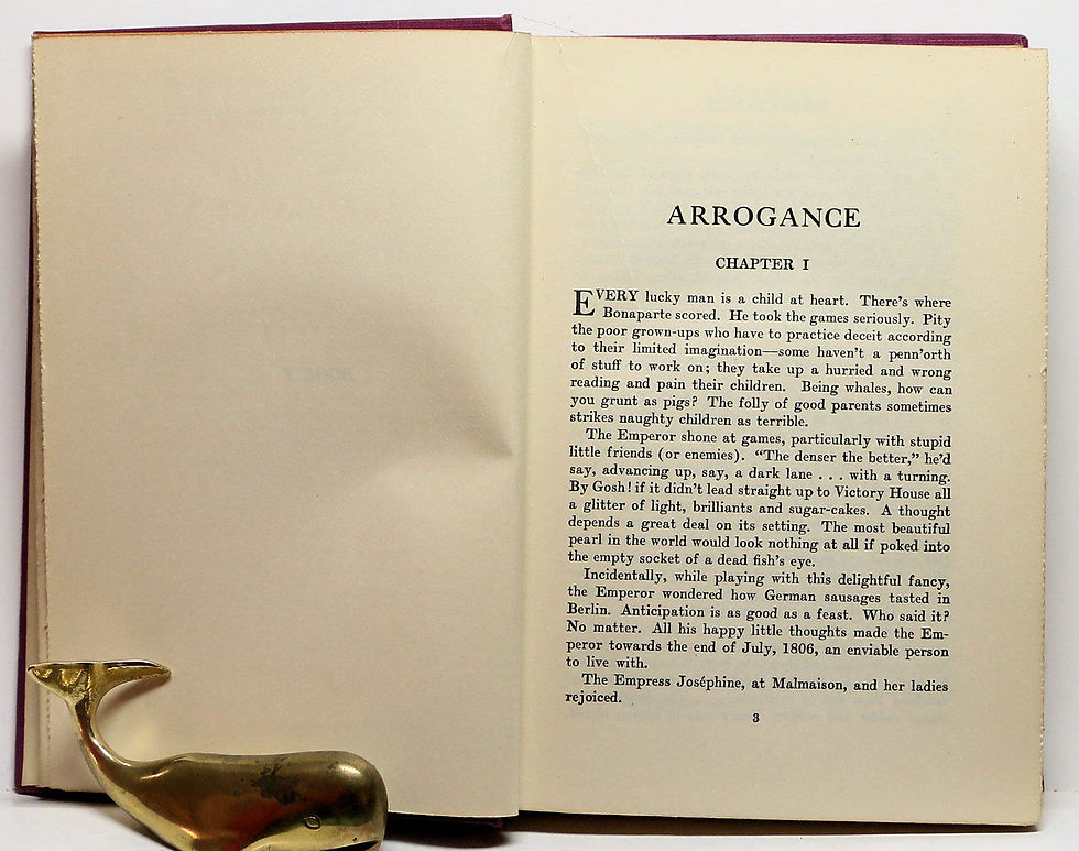 Thumbnail: Arrogance (Napoleonic Romances) by Leonie Aminoff 1928